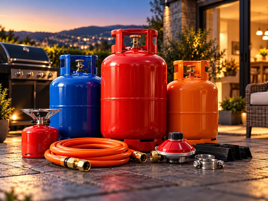 Illustration of gas & essentials